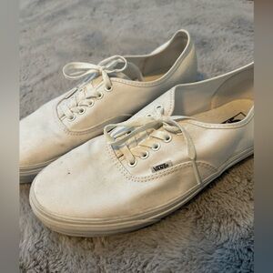 White Men’s Vans 11.5